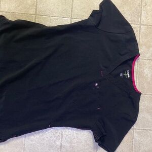 Black Scrub Shirt